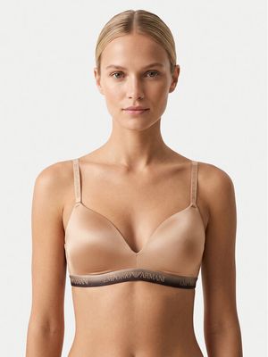 Emporio Armani Underwear - Biustonosz bez wzorów casualowy ze sklepu: MODIVO w kategorii: Biustonosze - zdjęcie WP-EBWP-BKLVO-LN0_0000306159563