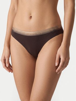 Majtki damskie bez wzorów Emporio Armani Underwear ze sklepu: MODIVO w kategorii: Majtki damskie - zdjęcie WP-EBWP-BKLVO-LN0_0000306159600