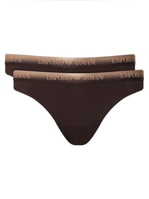 Emporio Armani Underwear - Majtki damskie bez wzorów ze sklepu: MODIVO w kategorii: Majtki damskie - zdjęcie WP-EBWP-BKLVO-LN0_0000306159716