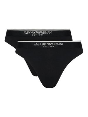 Majtki damskie w stylu klasycznym Emporio Armani Underwear ze sklepu: MODIVO w kategorii: Majtki damskie - zdjęcie WP-EBWP-BKLVO-LN0_0000306159945