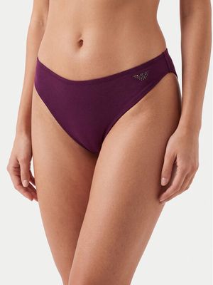 Majtki damskie bez wzorów Emporio Armani Underwear ze sklepu: MODIVO w kategorii: Majtki damskie - zdjęcie WP-EBWP-BKLVO-LN0_0000306160019