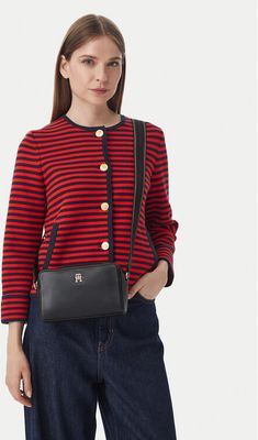 Listonoszka elegancka Tommy Hilfiger ze sklepu: MODIVO w kategorii: Listonoszki - zdjęcie WP-EBWP-BKLVO-LN0_0000306163362