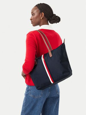Shopper bag na wakacje Tommy Hilfiger ze sklepu: MODIVO w kategorii: Torby Shopper bag - zdjęcie WP-EBWP-BKLVO-LN0_0000306163393