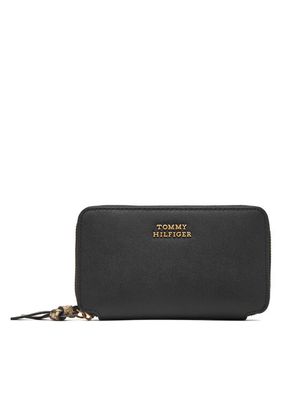Portfel damski Tommy Hilfiger ze sklepu: MODIVO w kategorii: Portfele damskie - zdjęcie WP-EBWP-BKLVO-LN0_0000306163430