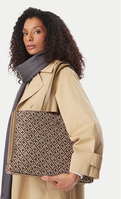 Shopper bag elegancka Tommy Hilfiger ze sklepu: MODIVO w kategorii: Torby Shopper bag - zdjęcie WP-EBWP-BKLVO-LN0_0000306164550
