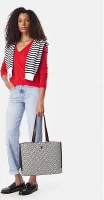 Shopper bag elegancka Tommy Hilfiger ze sklepu: MODIVO w kategorii: Torby Shopper bag - zdjęcie WP-EBWP-BKLVO-LN0_0000306164567