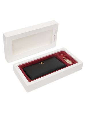 Portfel damski Tommy Hilfiger ze sklepu: MODIVO w kategorii: Portfele damskie - zdjęcie WP-EBWP-BKLVO-LN0_0000306165250