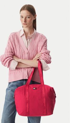 Shopper bag wakacyjna elegancka Tommy Jeans ze sklepu: MODIVO w kategorii: Torby Shopper bag - zdjęcie WP-EBWP-BKLVO-LN0_0000306165298