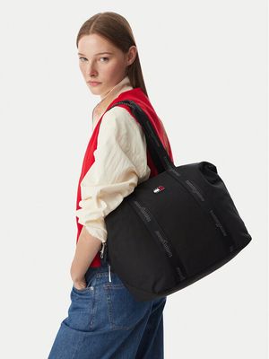 Tommy Jeans - Shopper bag na wakacje ze sklepu: MODIVO w kategorii: Torby Shopper bag - zdjęcie WP-EBWP-BKLVO-LN0_0000306165311