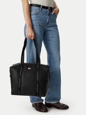 Shopper bag elegancka Tommy Jeans ze sklepu: MODIVO w kategorii: Torby Shopper bag