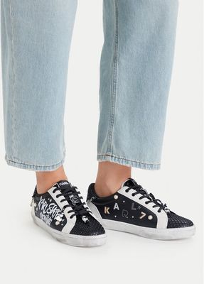 Buty sportowe damskie wiosenne Karl Lagerfeld ze sklepu: MODIVO w kategorii: Buty sportowe damskie - zdjęcie WP-EBWP-BKLVO-LN0_0000306166813