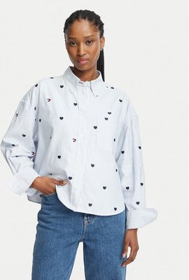 Tommy Jeans - Koszula damska na wiosnę ze sklepu: MODIVO w kategorii: Koszule damskie