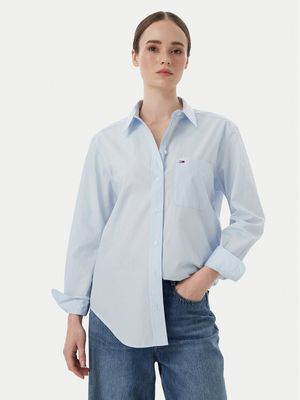 Koszula damska elegancka Tommy Jeans ze sklepu: MODIVO w kategorii: Koszule damskie - zdjęcie WP-EBWP-BKLVO-LN0_0000306167544