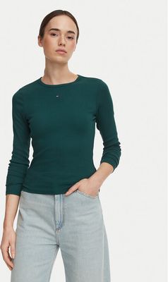Bluzka damska casual wiosenna Tommy Jeans ze sklepu: MODIVO w kategorii: Bluzki damskie - zdjęcie WP-EBWP-BKLVO-LN0_0000306167919