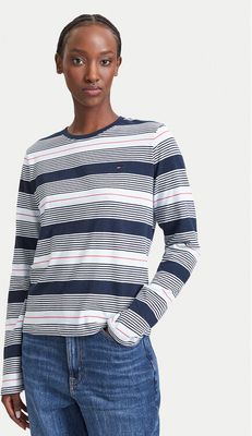 Bluzka damska na wiosnę casual Tommy Jeans ze sklepu: MODIVO w kategorii: Bluzki damskie - zdjęcie WP-EBWP-BKLVO-LN0_0000306168053