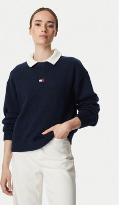 Sweter damski casualowy Tommy Jeans ze sklepu: MODIVO w kategorii: Swetry damskie - zdjęcie WP-EBWP-BKLVO-LN0_0000306168176