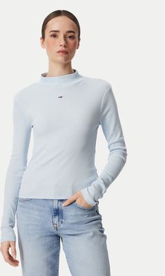 Bluzka damska jesienna Tommy Jeans ze sklepu: MODIVO w kategorii: Bluzki damskie - zdjęcie WP-EBWP-BKLVO-LN0_0000306168398