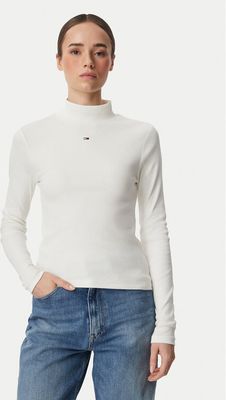 Bluzka damska casualowa Tommy Jeans ze sklepu: MODIVO w kategorii: Bluzki damskie - zdjęcie WP-EBWP-BKLVO-LN0_0000306168404