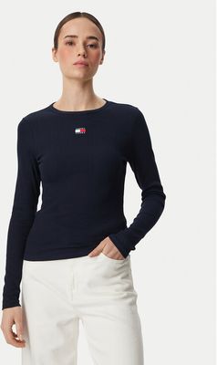 Bluzka damska casualowa Tommy Jeans ze sklepu: MODIVO w kategorii: Bluzki damskie - zdjęcie WP-EBWP-BKLVO-LN0_0000306168435