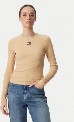 Bluzka damska casual Tommy Jeans ze sklepu: MODIVO w kategorii: Bluzki damskie - zdjęcie WP-EBWP-BKLVO-LN0_0000306168442