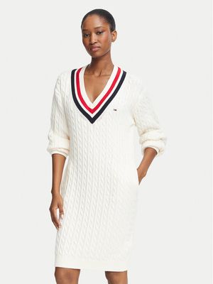 Tommy Jeans - Sukienka prosta ze sklepu: MODIVO w kategorii: Sukienki - zdjęcie WP-EBWP-BKLVO-LN0_0000306168527