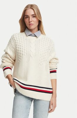 Sweter damski casualowy Tommy Jeans ze sklepu: MODIVO w kategorii: Swetry damskie