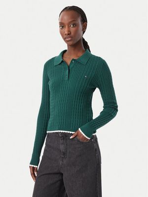 Tommy Jeans - Sweter damski casualowy ze sklepu: MODIVO w kategorii: Swetry damskie - zdjęcie WP-EBWP-BKLVO-LN0_0000306168800