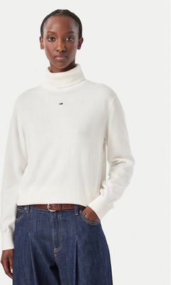 Sweter damski zimowy casual Tommy Jeans ze sklepu: MODIVO w kategorii: Swetry damskie - zdjęcie WP-EBWP-BKLVO-LN0_0000306168909