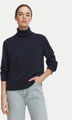 Sweter damski casual Tommy Jeans ze sklepu: MODIVO w kategorii: Swetry damskie - zdjęcie WP-EBWP-BKLVO-LN0_0000306168923