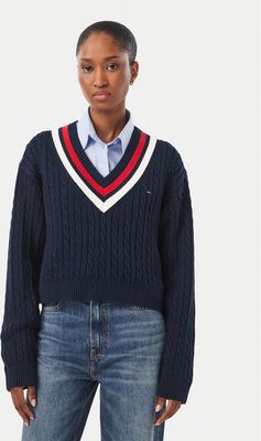 Sweter damski na zimę Tommy Jeans ze sklepu: MODIVO w kategorii: Swetry damskie - zdjęcie WP-EBWP-BKLVO-LN0_0000306169005