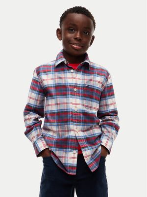 Koszula chłopięca jesienna na wiosnę Tommy Hilfiger ze sklepu: MODIVO w kategorii: Koszule chłopięce