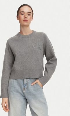 Sweter damski casual Calvin Klein Jeans ze sklepu: MODIVO w kategorii: Swetry damskie - zdjęcie WP-EBWP-BKLVO-LN0_0000306169869