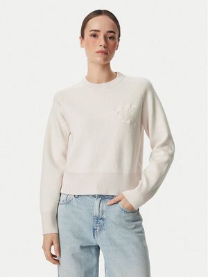 Sweter damski Calvin Klein Jeans ze sklepu: MODIVO w kategorii: Swetry damskie - zdjęcie WP-EBWP-BKLVO-LN0_0000306169876