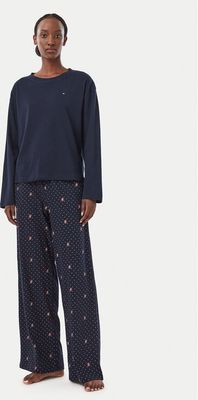 Tommy Hilfiger - Piżama z nadrukami ze sklepu: MODIVO w kategorii: Piżamy damskie