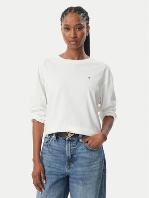 Bluzka damska casual Tommy Hilfiger ze sklepu: MODIVO w kategorii: Bluzki damskie - zdjęcie WP-EBWP-BKLVO-LN0_0000306172166