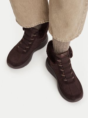 Botki jesienne Skechers ze sklepu: MODIVO w kategorii: Botki