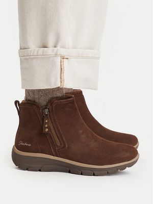 Botki na jesień Skechers ze sklepu: MODIVO w kategorii: Botki