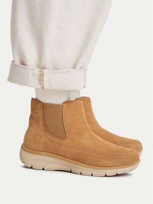 Skechers - Botki na jesień ze sklepu: MODIVO w kategorii: Botki