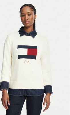 Sweter damski na zimę Tommy Hilfiger ze sklepu: MODIVO w kategorii: Swetry damskie