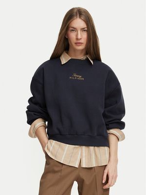 Tommy Hilfiger - Bluza damska jesienna młodzieżowa ze sklepu: MODIVO w kategorii: Bluzy damskie - zdjęcie WP-EBWP-BKLVO-LN0_0000306173965