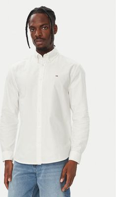 Koszula męska casual wiosenna Tommy Jeans ze sklepu: MODIVO w kategorii: Koszule męskie - zdjęcie WP-EBWP-BKLVO-LN0_0000306174474