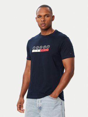 T-shirt męski Tommy Jeans ze sklepu: MODIVO w kategorii: T-shirty męskie - zdjęcie WP-EBWP-BKLVO-LN0_0000306174979