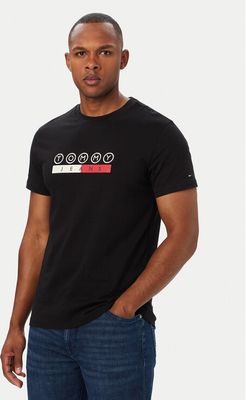 T-shirt męski na wiosnę Tommy Jeans ze sklepu: MODIVO w kategorii: T-shirty męskie - zdjęcie WP-EBWP-BKLVO-LN0_0000306174986