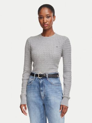 Sweter damski casualowy Tommy Hilfiger ze sklepu: MODIVO w kategorii: Swetry damskie - zdjęcie WP-EBWP-BKLVO-LN0_0000306176027
