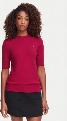Sweter damski casualowy Tommy Hilfiger ze sklepu: MODIVO w kategorii: Swetry damskie - zdjęcie WP-EBWP-BKLVO-LN0_0000306176065