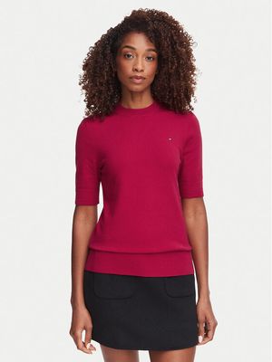 Sweter damski casualowy Tommy Hilfiger ze sklepu: MODIVO w kategorii: Swetry damskie - zdjęcie WP-EBWP-BKLVO-LN0_0000306176065