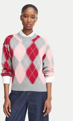Sweter damski na zimę Tommy Hilfiger ze sklepu: MODIVO w kategorii: Swetry damskie - zdjęcie WP-EBWP-BKLVO-LN0_0000306176195