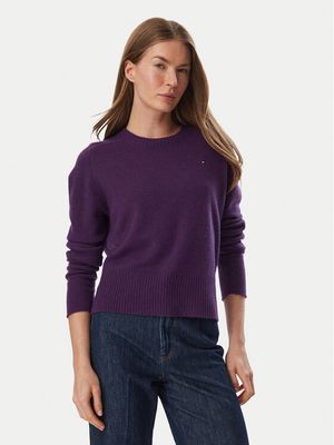 Sweter damski Tommy Hilfiger ze sklepu: MODIVO w kategorii: Swetry damskie - zdjęcie WP-EBWP-BKLVO-LN0_0000306176416