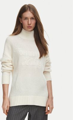 Sweter damski zimowy Tommy Hilfiger ze sklepu: MODIVO w kategorii: Swetry damskie - zdjęcie WP-EBWP-BKLVO-LN0_0000306176430