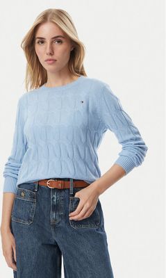 Sweter damski casual Tommy Hilfiger ze sklepu: MODIVO w kategorii: Swetry damskie - zdjęcie WP-EBWP-BKLVO-LN0_0000306177635